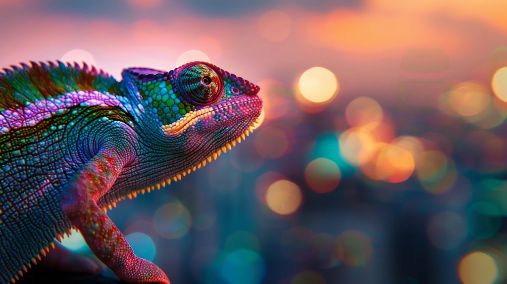 bright-neon-colors-shining-wild-chameleon